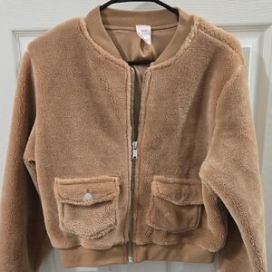 Cropped Bomber Jacket